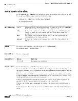 Preview for 760 page of Cisco Catalyst 3750 Metro Command Reference Manual