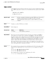 Preview for 791 page of Cisco Catalyst 3750 Metro Command Reference Manual