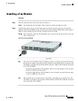 Предварительный просмотр 99 страницы Cisco Catalyst 3850 Hardware Installation Manual