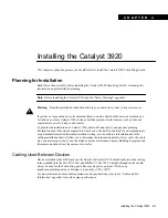 Cisco Catalyst 3920 Installation Manual preview