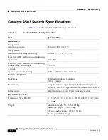 Preview for 166 page of Cisco Catalyst 4500 Series Installation Manual