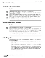 Предварительный просмотр 62 страницы Cisco Catalyst 6816-X-LE Hardware Installation Manual