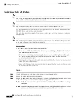 Preview for 40 page of Cisco Catalyst 9200 Series Hardware Installation Manual