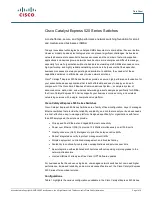 Cisco Catalyst Express 520 Series Datasheet предпросмотр