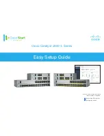 Cisco Catalyst WS-C2960L-16PS-LL Easy Setup Manual предпросмотр