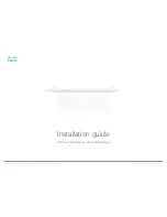 Preview for 1 page of Cisco Ceiling Microphone Installation Manual