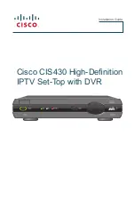 Cisco CIS330 Installation Manual preview