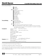 Предварительный просмотр 15 страницы Cisco Cisco MDS 9216A - Fabric Switch Specification