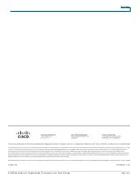 Preview for 3 page of Cisco Cisco Small Business Unmanaged Switch SR224 Specifications