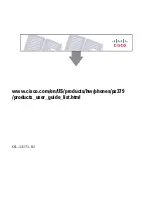 Предварительный просмотр 12 страницы Cisco Cisco Unified IP Phone 7960G Installation Manual