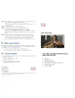 Preview for 1 page of Cisco CIVS-IPC-7030 Quick Start Manual