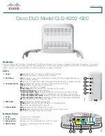 Предварительный просмотр 2 страницы Cisco CLG-8202-SEC Installation Manual