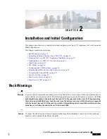 Предварительный просмотр 15 страницы Cisco CMX 3375 Installation Manual