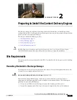 Предварительный просмотр 31 страницы Cisco Content Delivery Engine 100/200/300/400 Hardware Installation Manual