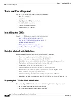 Предварительный просмотр 18 страницы Cisco Content Delivery Engine CDE100 Hardware Installation Manual