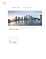 Preview for 1 page of Cisco CP-8832 User Manual