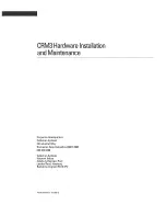 Preview for 2 page of Cisco CRM3 Hardware Installation And Maintenance