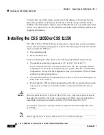 Предварительный просмотр 32 страницы Cisco CSS-11154-256M-AC - 1000Mbps Ethernet Switch Hardware Installation Manual