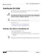 Preview for 38 page of Cisco CSS11501 - 100Mbps Ethernet Load Balancing Device Hardware Installation Manual