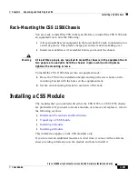 Preview for 45 page of Cisco CSS11501 - 100Mbps Ethernet Load Balancing Device Hardware Installation Manual