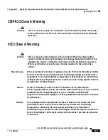 Preview for 131 page of Cisco CSS11501 - 100Mbps Ethernet Load Balancing Device Hardware Installation Manual