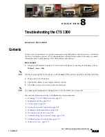 Preview for 213 page of Cisco CTS 1000 - TelePresence System 1000 Video Conferencing Administration Manual