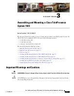 Preview for 19 page of Cisco CTS 1100 Assembly Manual