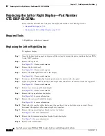 Preview for 402 page of Cisco CTS-TX9000 Assembly, Use & Care, And Field-Replaceable Unit Manual