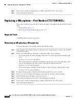 Preview for 414 page of Cisco CTS-TX9000 Assembly, Use & Care, And Field-Replaceable Unit Manual