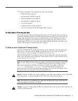 Предварительный просмотр 3 страницы Cisco CX-FEIP-1FX= Installation and con?guration Installation Manual