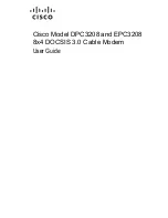 Cisco DOCSIS User Manual предпросмотр