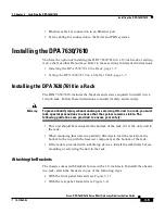 Preview for 61 page of Cisco DPA 7610 Administration Manual