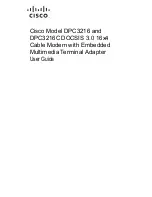 Cisco DPC3216 User Manual preview