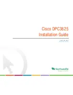 Preview for 1 page of Cisco DPC3825 Installation Manual