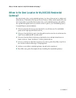 Preview for 20 page of Cisco DPC3825 User Manual