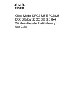 Предварительный просмотр 1 страницы Cisco DPC3828 User Manual