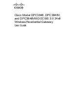 Предварительный просмотр 1 страницы Cisco DPC3848 User Manual