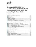 Cisco DPQ3925 User Manual preview