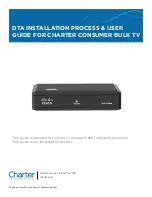 Предварительный просмотр 1 страницы Cisco DTA 170HD Installation Manual