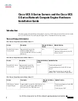 Cisco EHWIC E Series Hardware Installation Manual preview