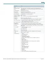 Предварительный просмотр 5 страницы Cisco EPC3208G EuroDOCSIS 3.0 8x4 Datasheet