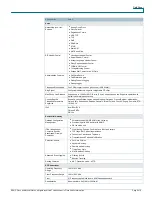 Предварительный просмотр 6 страницы Cisco EPC3208G EuroDOCSIS 3.0 8x4 Datasheet