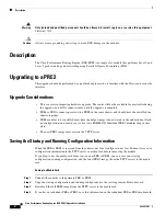 Предварительный просмотр 2 страницы Cisco ESR-PRE2 Upgrade Installation Manual