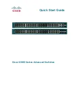 Preview for 1 page of Cisco ESW2 Series Quick Start Manual