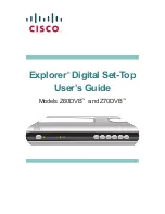 Cisco Explorer Z60DVBTM User Manual preview