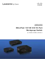 Preview for 1 page of Cisco EZXS16W - EtherFast 10/100 Workgroup Switch User Manual