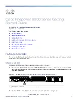 Cisco Firepower 8120 Getting Started Manual preview