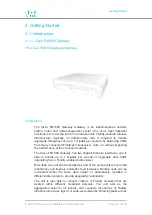 Предварительный просмотр 12 страницы Cisco FM1000 Gateway Installation And Configuration Manual