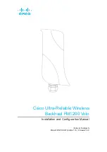 Предварительный просмотр 1 страницы Cisco FM1200 Volo Installation And Configuration Manual