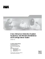 Предварительный просмотр 1 страницы Cisco IDS-4230-FE - Intrusion Detection Sys Fast Ethernet Sensor Installation And Configuration Manual